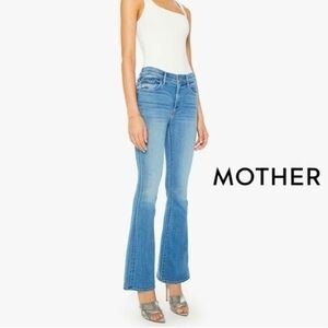 MOTHER Blue Flare Jeans